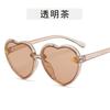 Fashion Heart Kids Sunglasses Children Retro Cute Pink Cartoon Sun Glasses Frame Girls Boys Baby Sunglasses UV400 Eyewear