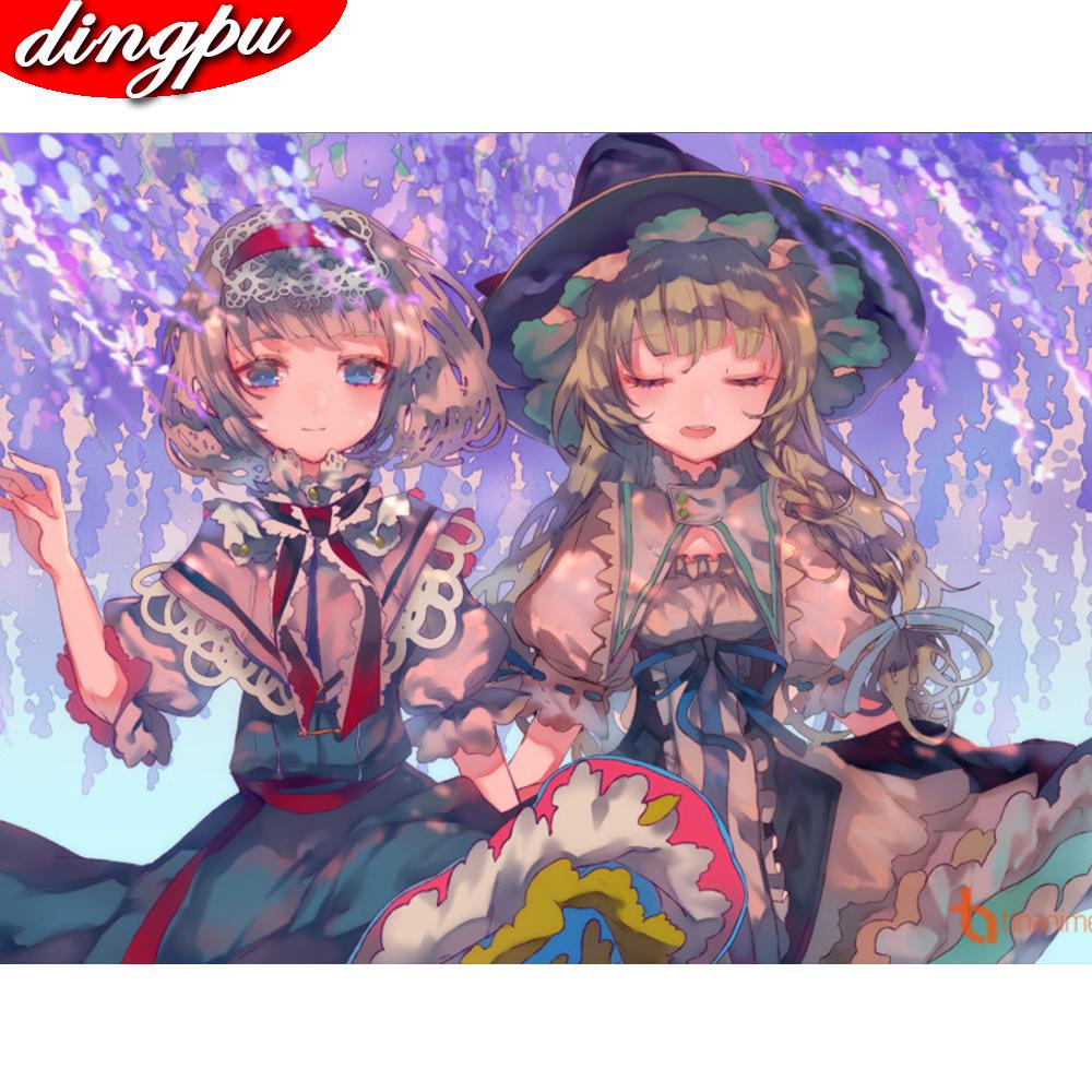 Full Round Mosaic Diamond Embroidery Sailor Moon 5D DIY Diamond Painting Cross Stitch Home Decoration Painting Kits