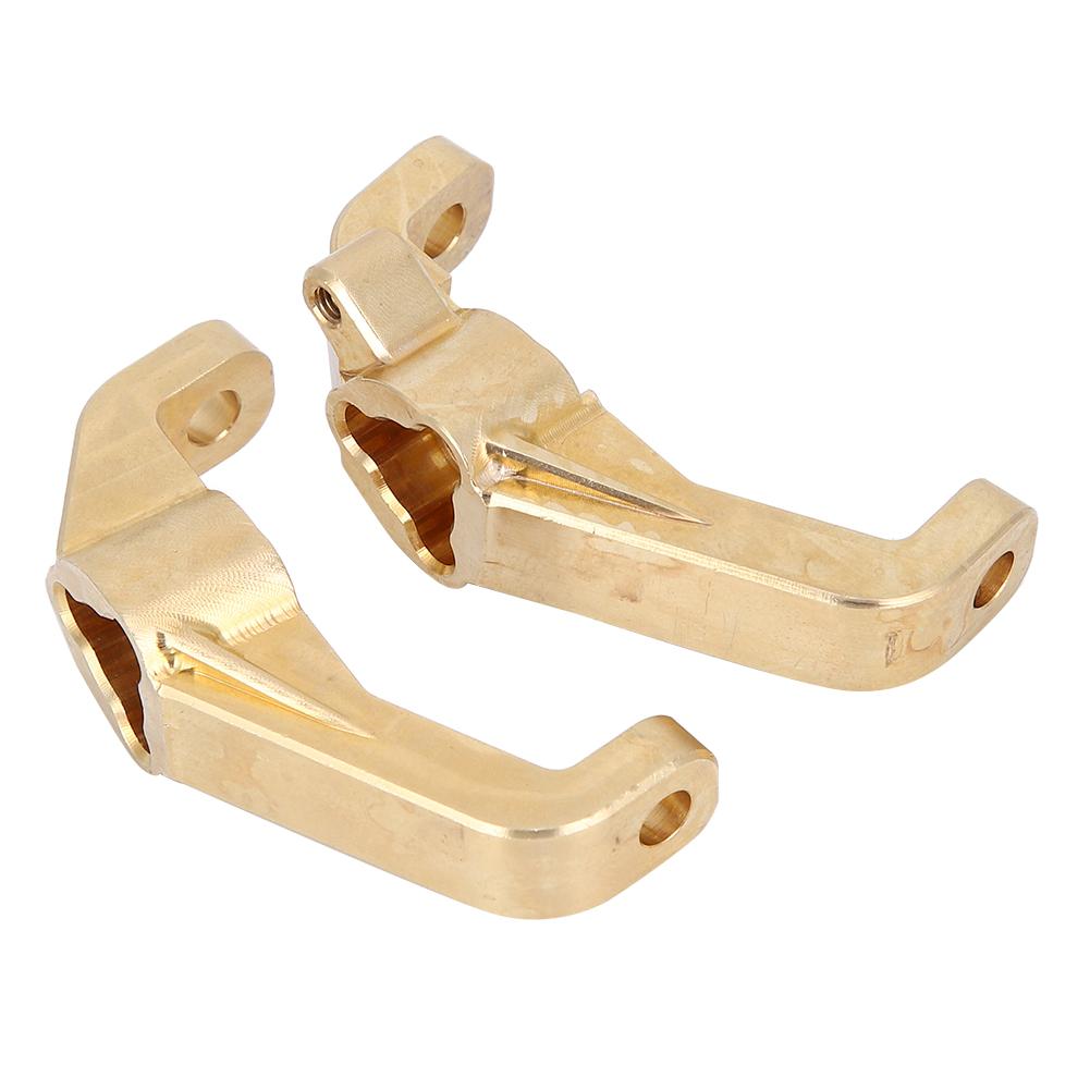 2pcs Brass Front C Hub Caster Mounts RC Accessories Fit for Redcat Gen8 Scout II 110 Crawler