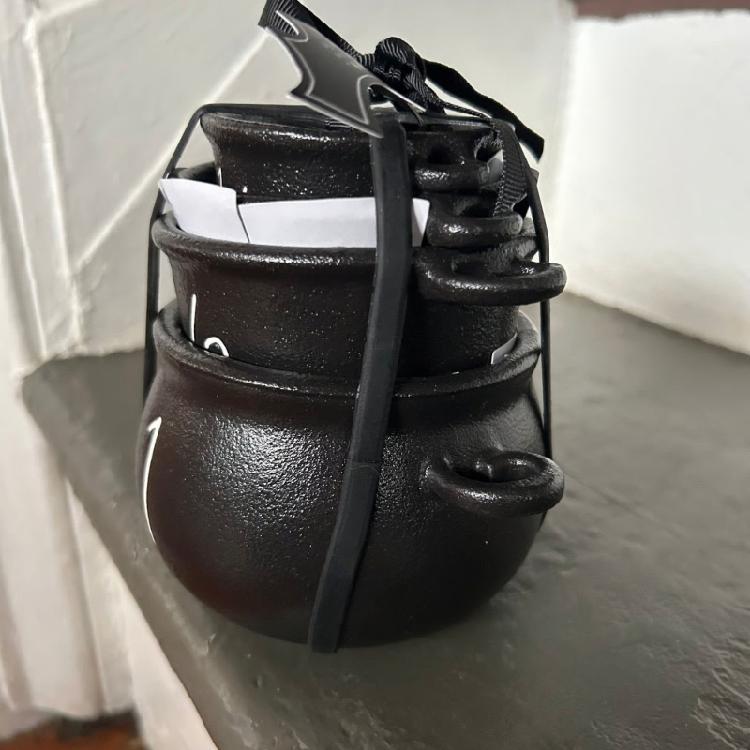 Mystical Halloween Cauldron Measuring Cups Witches Themed Baking Essential For Potion Recipes Party Supplies And Festival Crafts