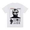 Rapper Mf Doom Vintage T-shirt Madvillainy Metal Music Album Gift Idea Clothes Cotton Men T Shirt New TEE TSHIRT Womens Tops