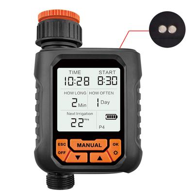 Temporizzatore per irrigazione Temporizzatore per irrigazione da esterno per tubo da giardino 1 uscita Ampio schermo LCD programmabile