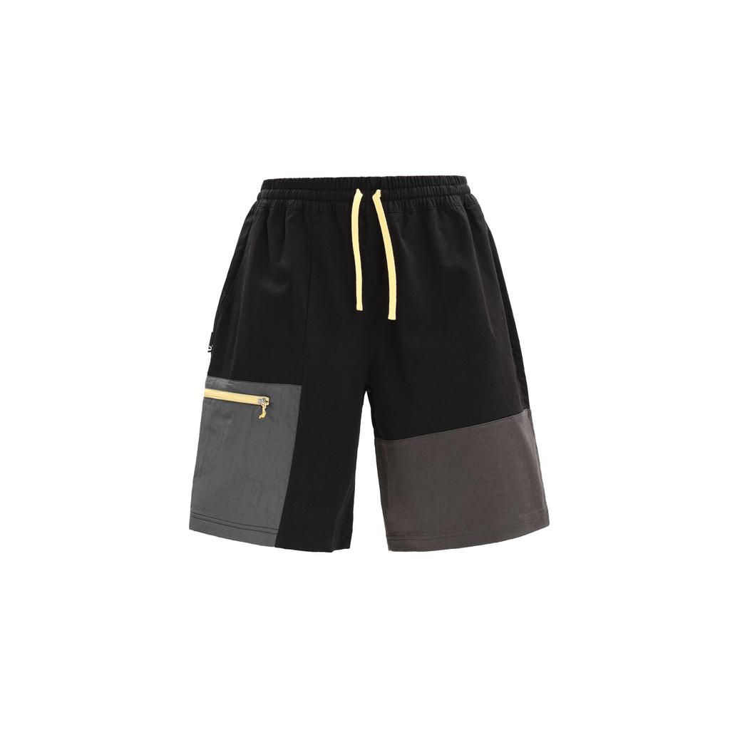 Puma Color Block Breathable Casual Knitted Shorts Men shorts Black 622924-01