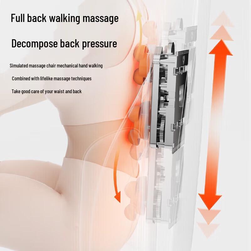 AUX Full Body Integrated Neck Shoulder Back Massage Cushion