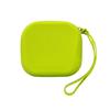 Simple Silicone Cosmetic Bag With Wrist Strap Waterproof Storage Bag Dustproof Zipper Toiletry Bag Outdoor