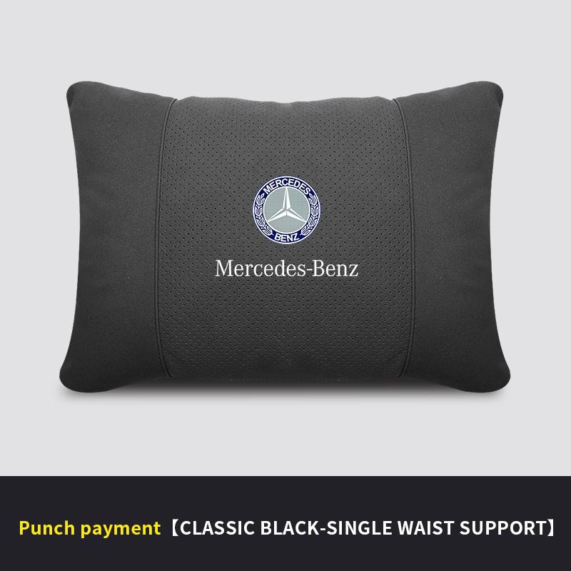 Car Sticker Mercedes Benz A B C E S V R Class GLB GLC GLE Sprinter Pilot SLK SLC AMG W204 ML Car Headrest Neck Support Seat Soft