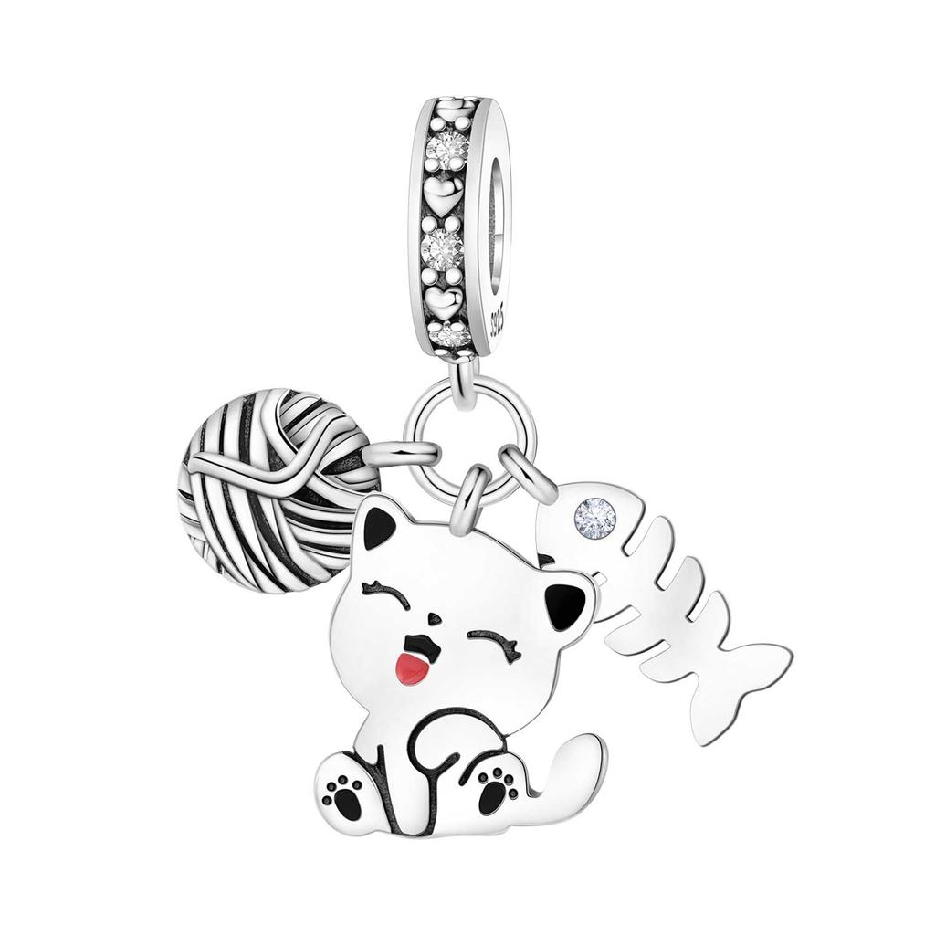 Kupfer Niedliche Pinguin Tiere Anhänger Perlen Original Anhänger Armband Charm Schmuck Party DIY Trendige Geschenke