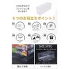 Xrypto (Crypto) Manufactured in Japan, Collector/Store Collaborative Development Box Hard Loader for Pok?mon Card Boxes, UV Protection, Clear, No Logo