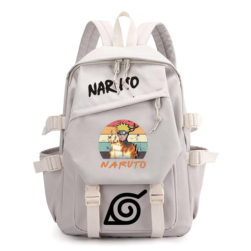 Animation peripheral junior high school backpack cross-border new large-capacity backpack computer bag
