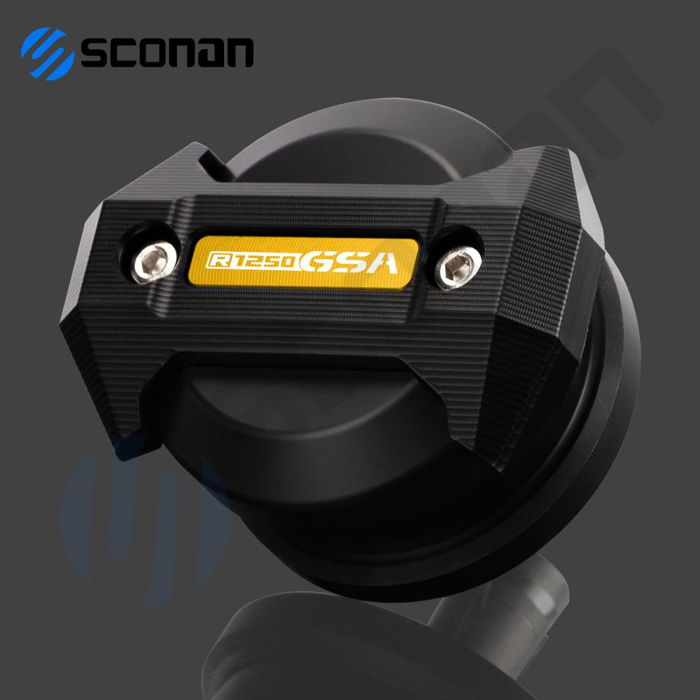 Akcesoria Motocyklowe Dla BMW R1250GSA R1250 GS ADV R 1250GS ADVENTURE Aluminiowy Ochraniacz w razie Upadku Ochrona Koła CNC