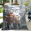 Game God of War Gamers Soft Plush Blanket,Flannel Blanket Throw Blanket for Living Room Bedroom Bed Sofa Picnic Cover Bettdecke