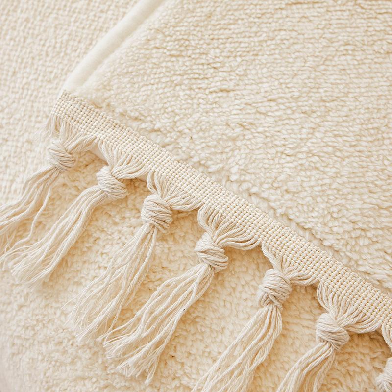 Short Plush Sofa Cushion Winter Thickened Plush Cushion Non-slip Leather Sofa Cover 2024 New Cover Cloth