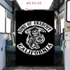Sons Anarchy: Brotherhood Rebellion Blanket Home Decor Blanket Nap Blanket Office Rest Blanket Machine Washable