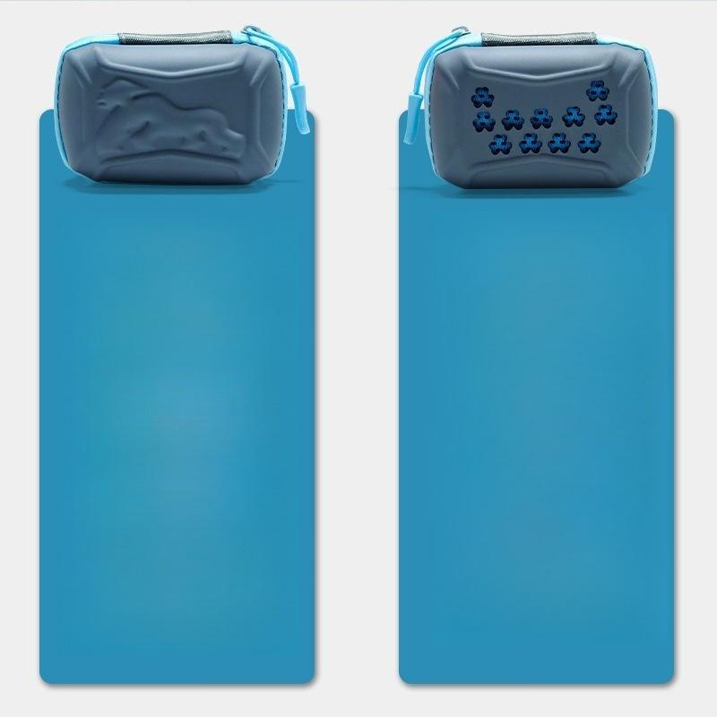 Quick Dry Cooling Towel With EVA Case Instant Cold Feel Microfiber Sports Towel For Gym Running Yoga Camping Outdoor Fitness