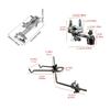 Drum Extension Clamp Drum Support Drum Holder Stand Drum Clamp Extension Clip Cymbal Drum Arm Stand Holder Double Design