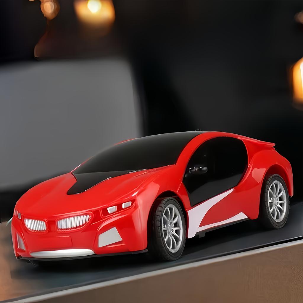 Multifunktionales 3D-Leuchtspielzeugauto Universal-Modellauto Konzeptfahrzeug Perfektes Geschenk für Jungen und Mädchen