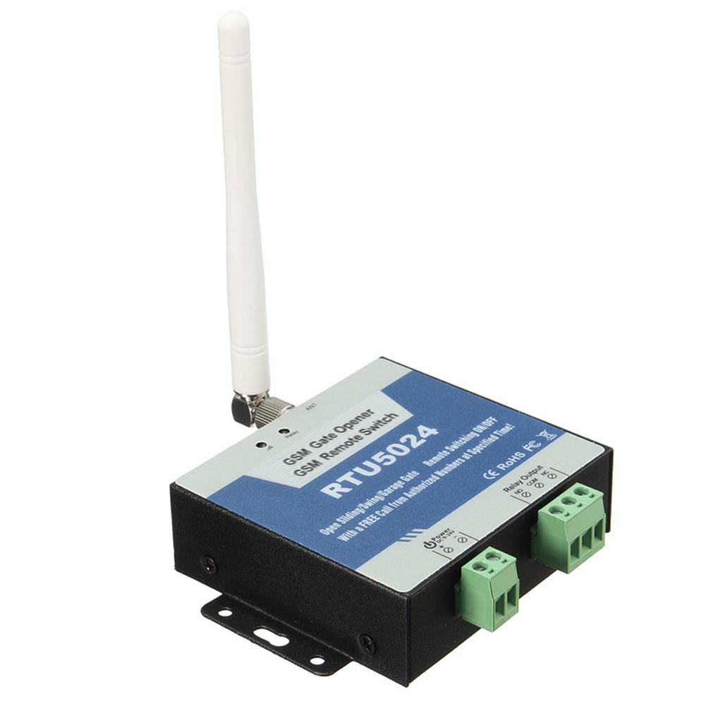 2G GSM Gate Opener Relay Switch Call Remote Controller Phone Shaking Control Door Opener for Parking System 850/900/1800/1900MHz