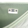 Chanel AP0230 Tri-fold Wallet Green Women