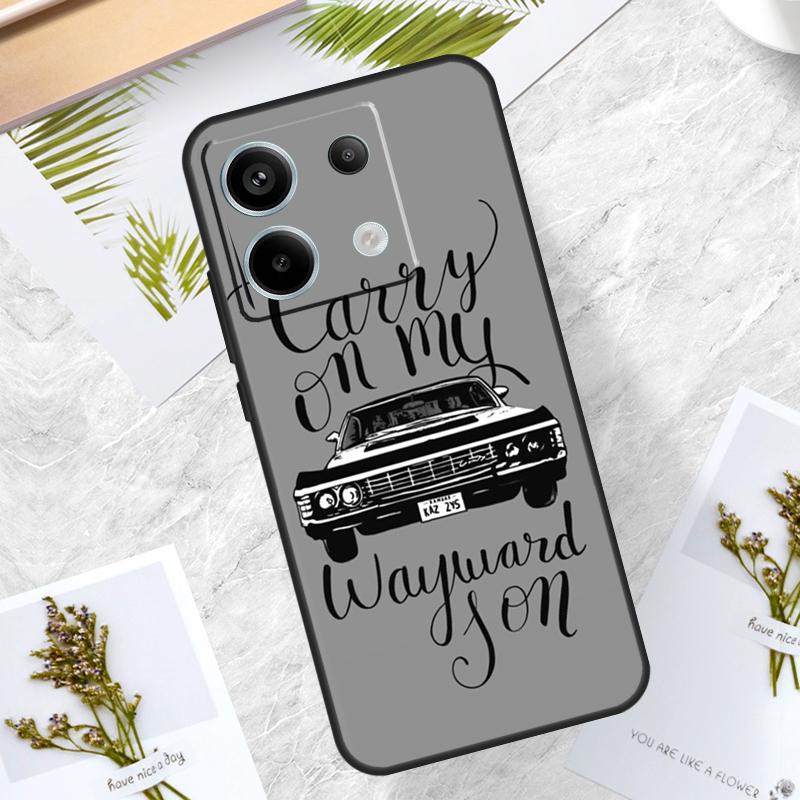 Supernatural TV Case For Xiaomi Redmi Note 14 13 12 11 10 9 15 Pro Plus Redmi 13C 14C 15C 10C 12C 15 Cover