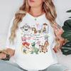 Toy Story Friends Slogans Group Characters Printed Tshirts