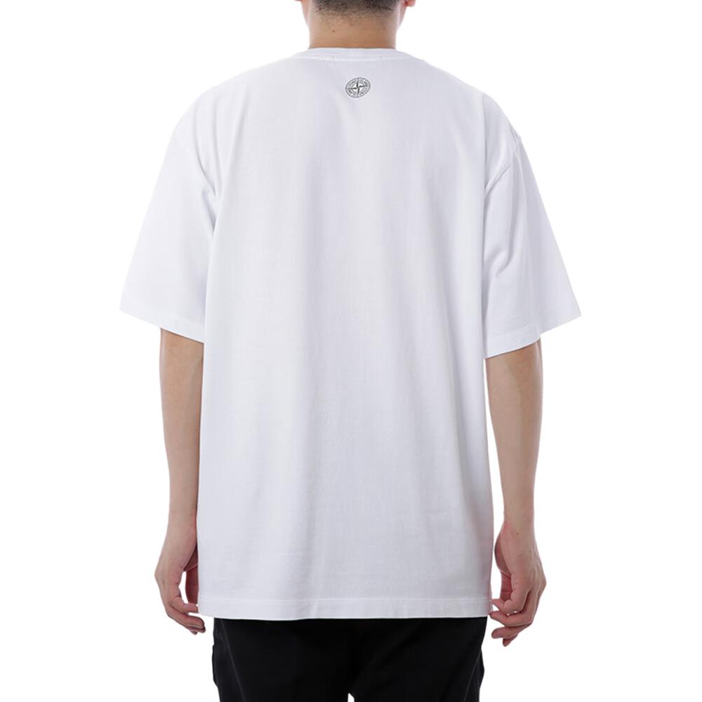 Stone Island Fitted Minimalist Casual Short Sleeve T-Shirt Men Tops 81152RC86-V0001-L