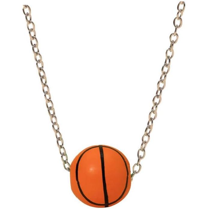 Baseball Short Pendant Necklace Basketball Football Volleyball Ball Pendant Chain Necklace Fashion Jewelry for Fan of Ball ames
