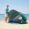 Quick-Open 2-3 Person Beach Tent: Sun Protection, Windproof, Easy Fold for Camping