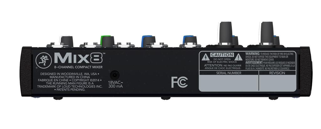 MACKIE Mackie Super Compact Analog Mixer MIX8