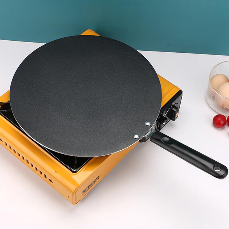 

ZISIZ Aluminum Pancake & Frying Pan with Lid