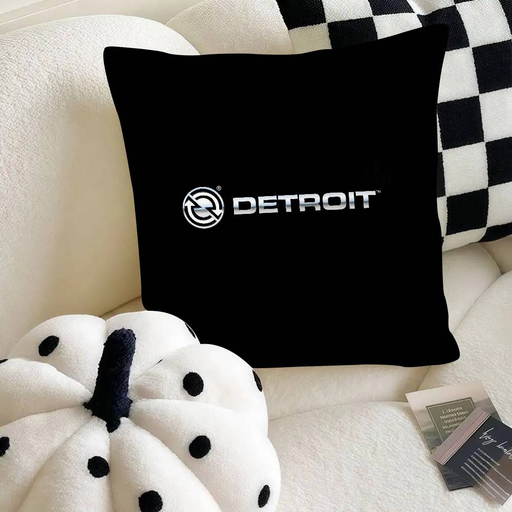 Luxury D-diesElS-Design Pillow Case Fashion Square Pillowcase Bedroom Sofa Room Ins Decoration Leisure