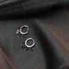 Temperament Pentagram Tassel Earrings Light Luxury Star Earrings Simple Small Ear Stud  Wedding