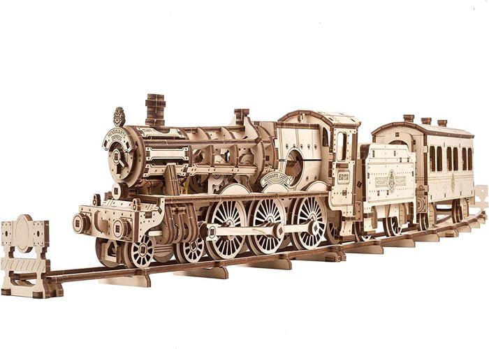 UGEARS Harry Potter Hogwarts Express Train En Bois À Construire - 3D Puzzle Maquette En Bois À Construire