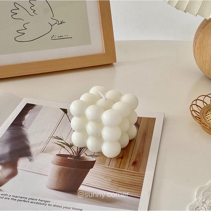 European Retro Roman Column Glass Candlestick - High-End Luxury Scented Candle Holder with Elevated Base