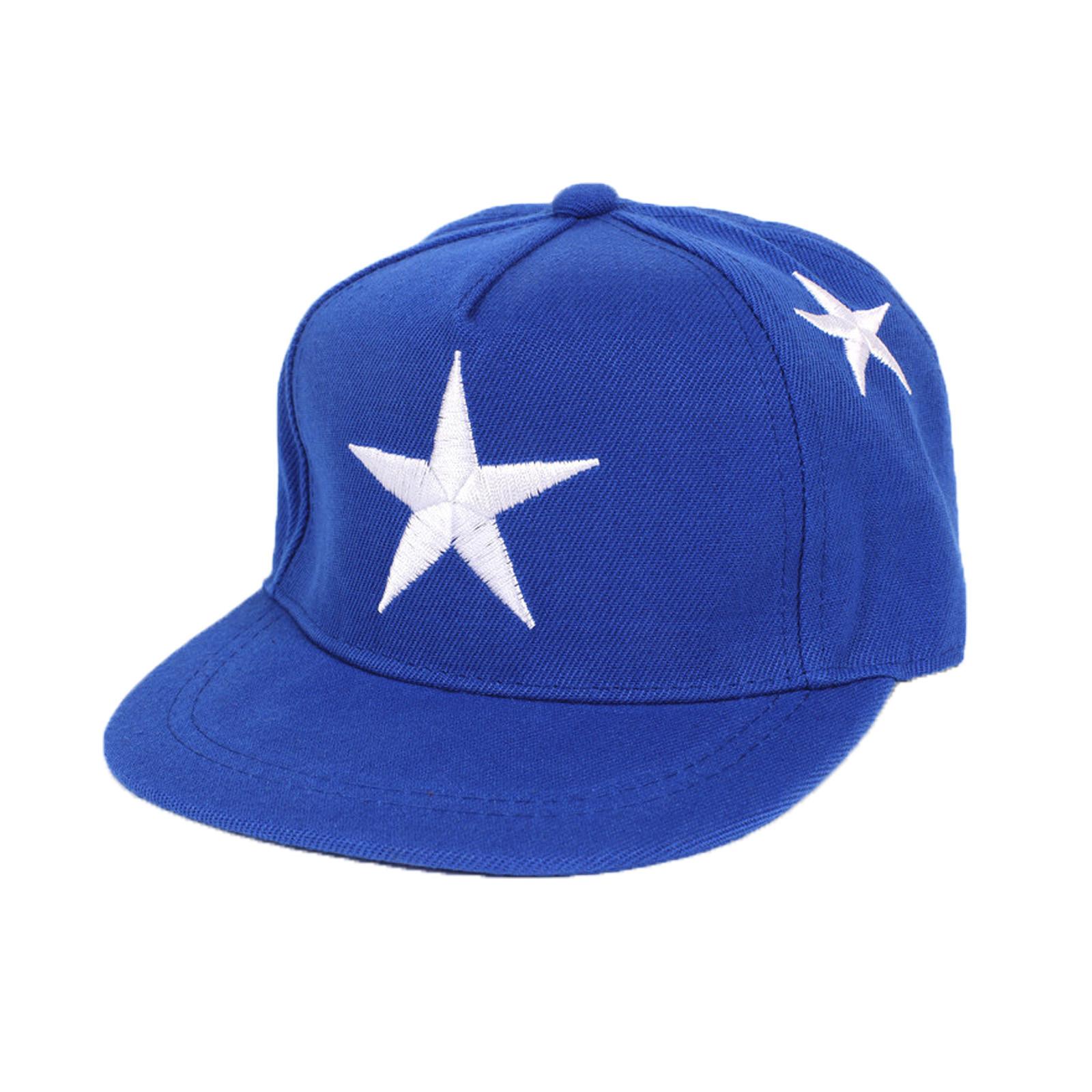 

Модная повседневная бейсболка с вышивкой для мальчиков и девочек, шляпа от солнца One Size королевский синий