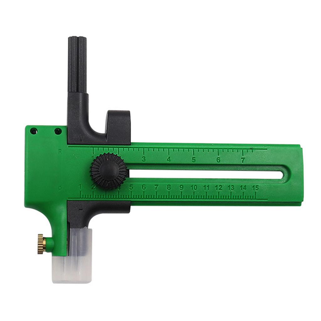 Circle Paper Cutter Compass Circle Cutter Ratchet Handle Non-slip Grip Perfect 2-15cm Circles for Card Making DIY Crafts