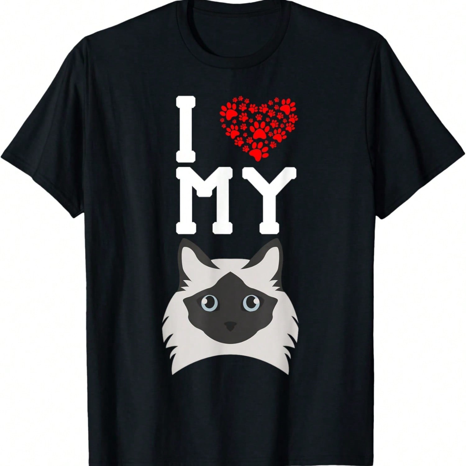 I Love Heart MEATBALLS Food Foodie T Shirt S разноцветный