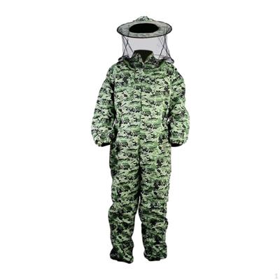 Bee Keepers Suit Bright Color with Hood Farm Keeping Smock Jumpsuit Comfortable