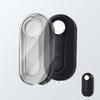 Transparent Folding Car Remote Key Shell  Case Cover For Fiat 500 Panda Stilo Ducato Punto Doblo Bravo Protected Accessories