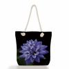 Multifunctional Flower  Printed Thick Rope Shoulder Beach Bag 7585