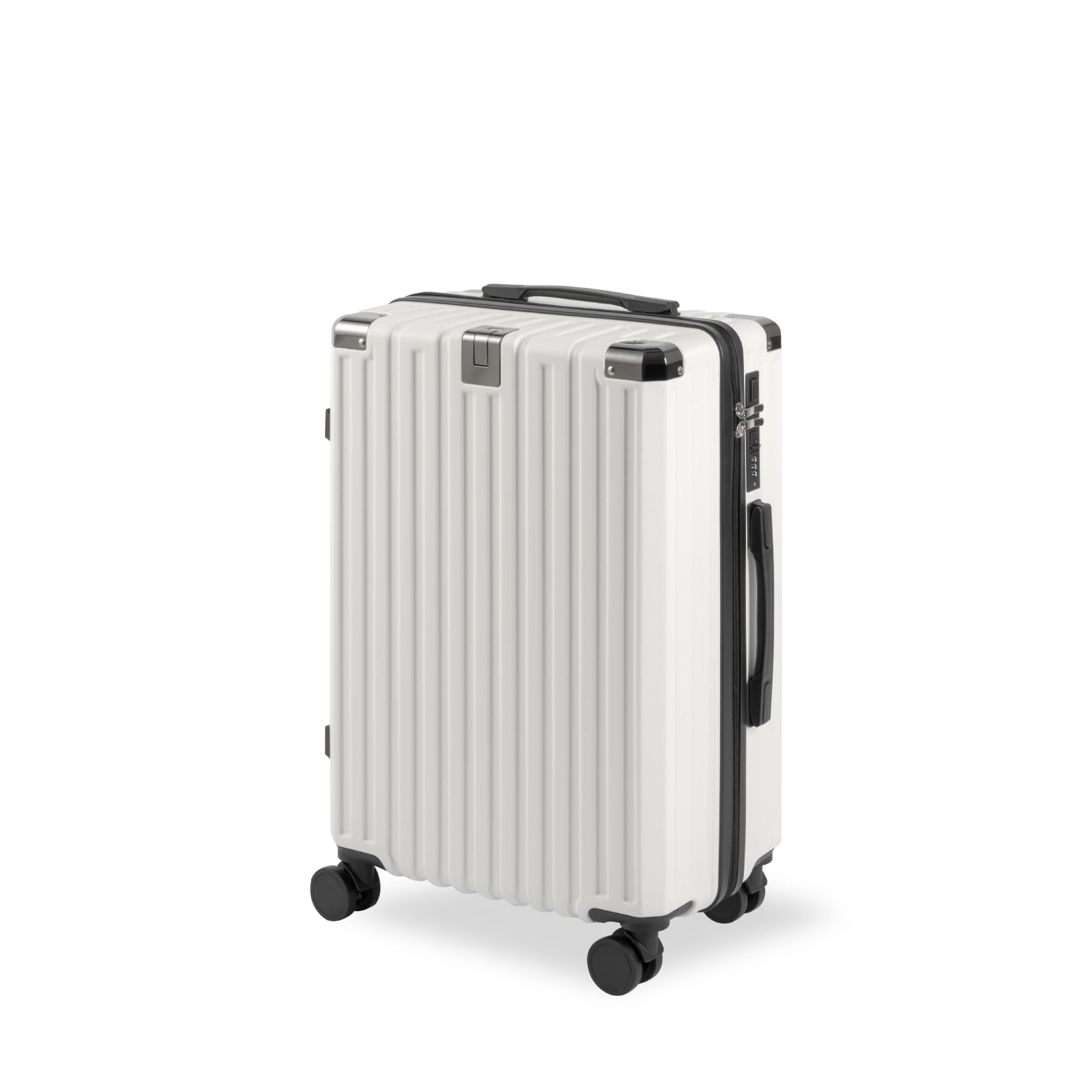 

Маленький з великою ємністю, багаторазове зберігання, кутовий USB-чашка для смартфона, подвійна комбінована шкільна валіза на 360 градусів [hidemasa] білий