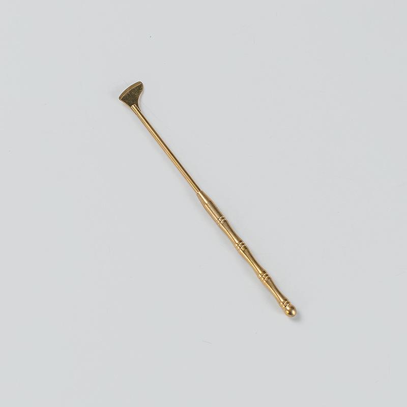 

Pure Copper Incense Tool Exquisite Gift Set Incense Burner/shovel/spoon/ash Pressing Office Incense Supplies Entry-level Set