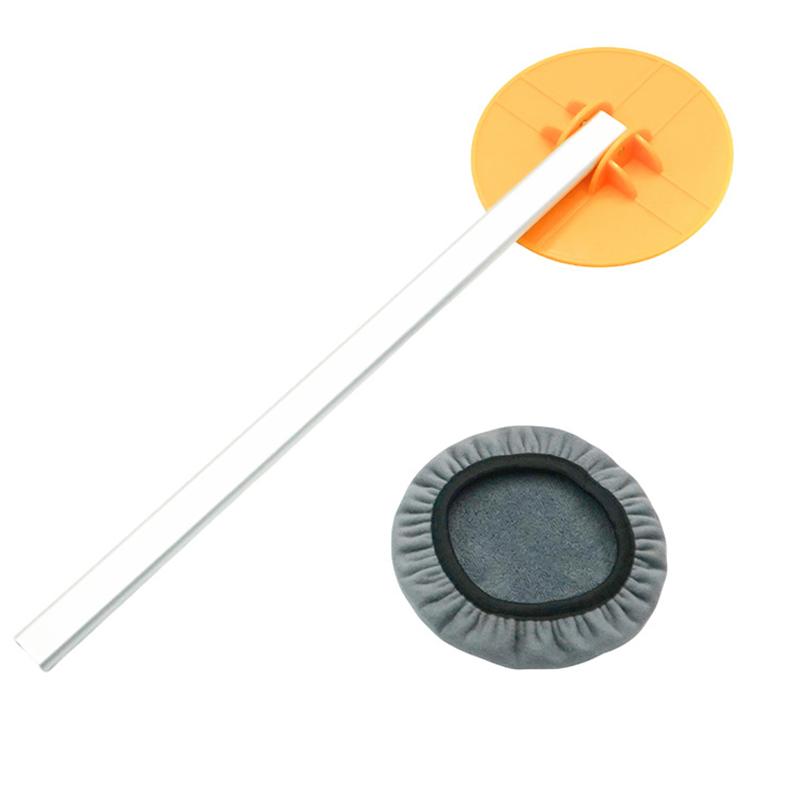 

SEAMETAL швабра для мытья автомобиля, щетка для лобового стекла с вращающейся на 180 ° чистящей головкой, выдвижной ручкой серый/жёлтый