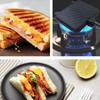 Aluminum Sandwich Maker Non-stick Flip Grill Pan Multifunctional Double Sided Frying Pan  Camping
