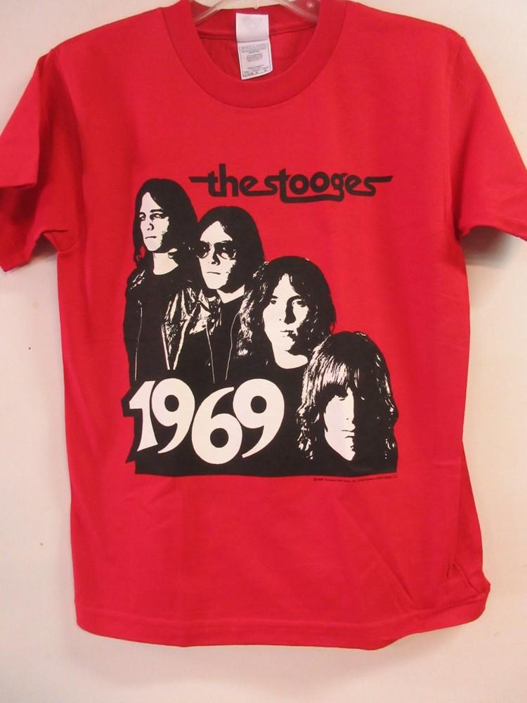

THE STOOGES OFFICIAL OLD STOCK 2005 BAND CONCERT MUSIC YOUTH LARGE 14/16 Unisex T-Shirt XXL