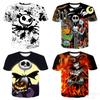 Skeleton Graphic Tee | Men's Halloween Streetwear | Oversized Comfort