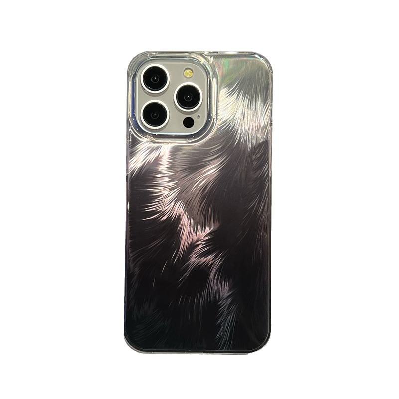 Luxury Soft Edge Gradient Color Phone Case for Apple iPhone 15 Pro Max, 14 Pro, 13, 12 - Anti-Fall Protection.