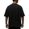 Jordan Übergroßes T-Shirt Herren Grau Schwarz IH0833-045