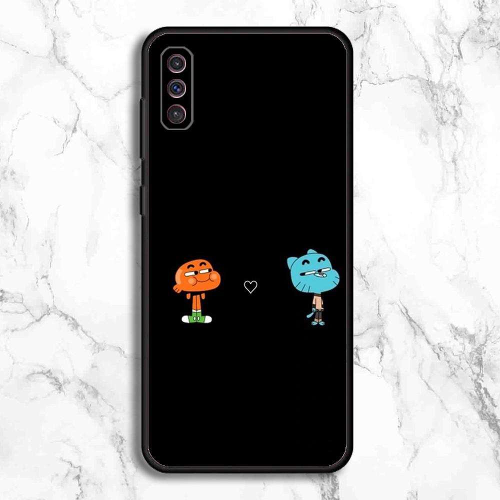The Amazing World of G-Gumball Phone Case For Samsung Galaxy A13,A21s,A22,A31,A32,A52,A53,A71,A80,A91 Soft Black Phone Cover
