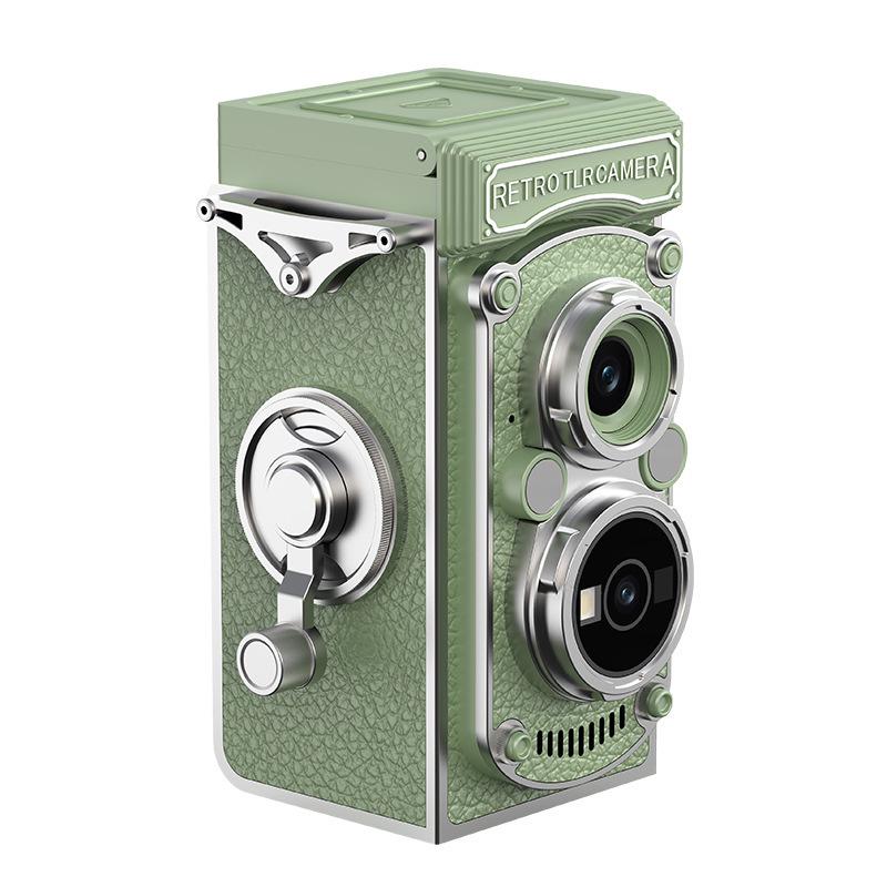 Vintage Hand-Crank Student Vlog Camera