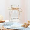 Large Retro Transparent Glass Vase for Pothos and Dried Flowers - Tabletop Home Decoration
